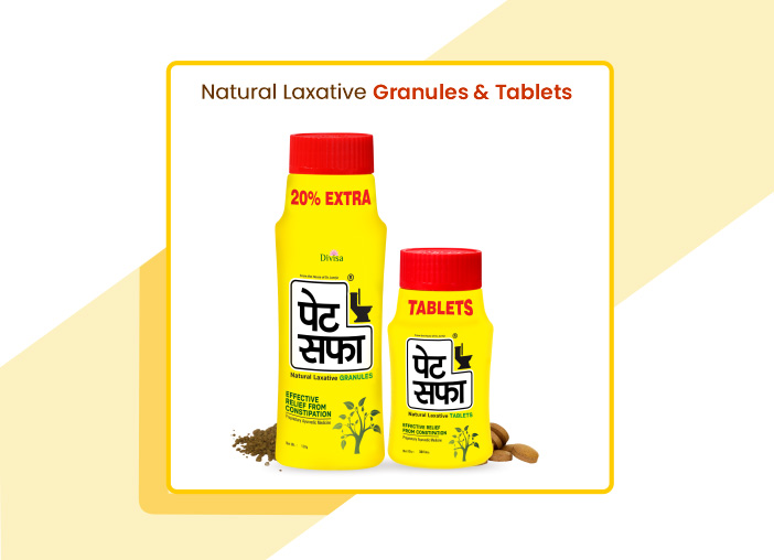 Pet Saffa Natural Laxative Granules and Tablets