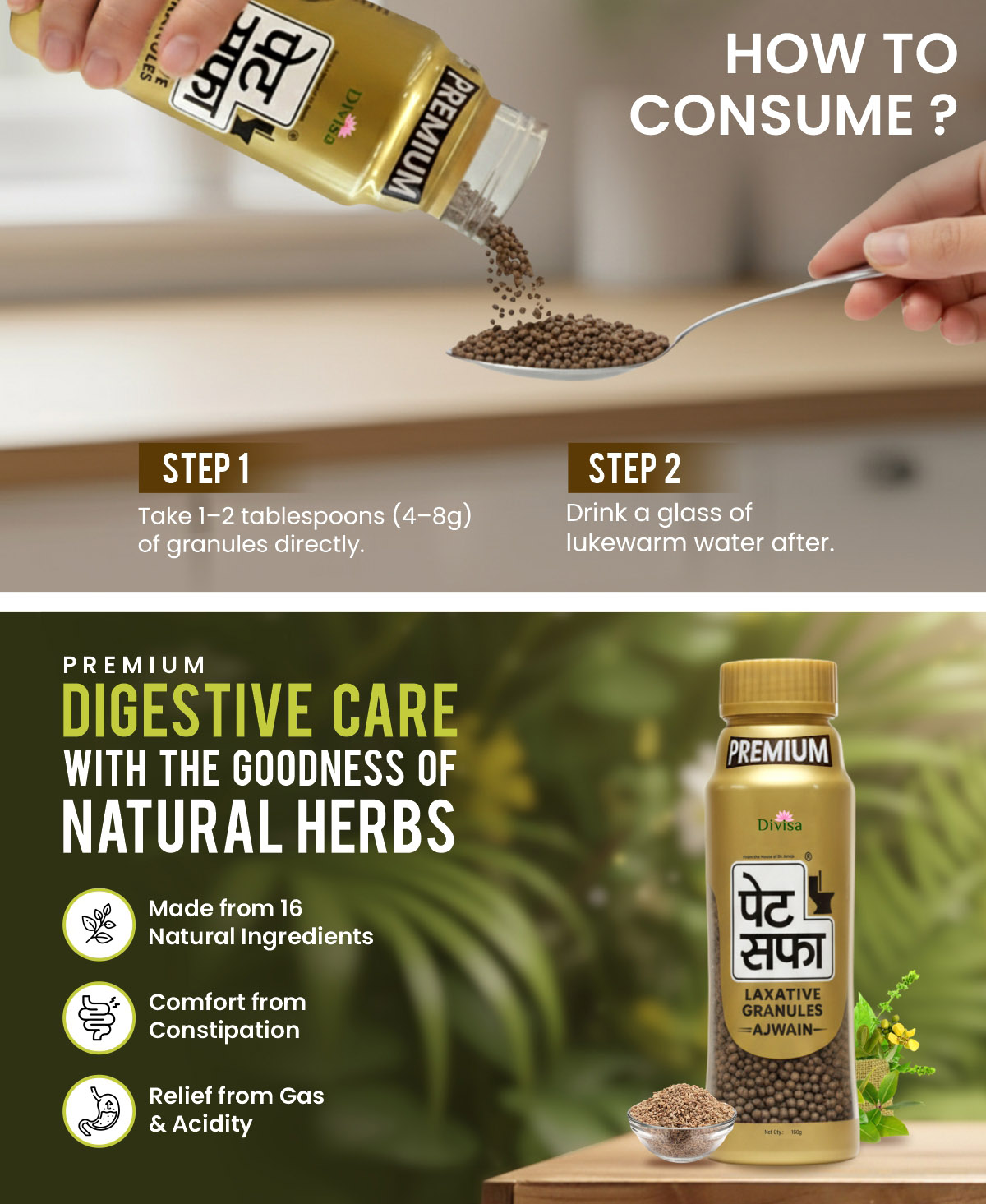 Pet Saffa Laxative Drops