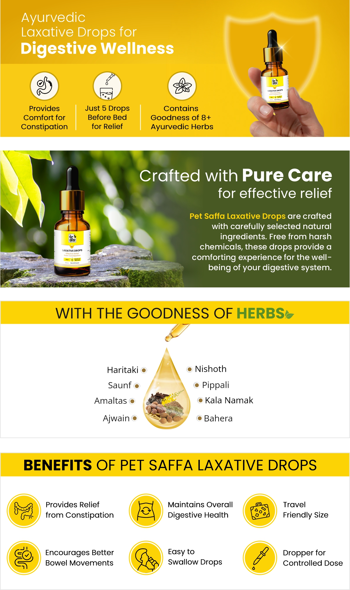 Pet Saffa Laxative Drops