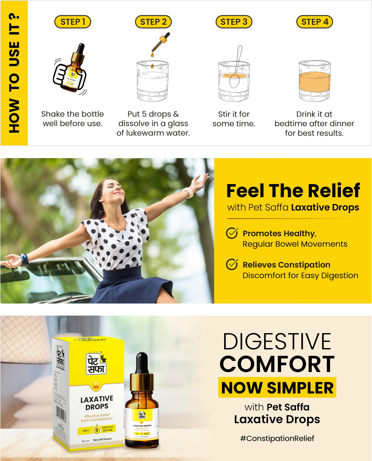Pet Saffa Laxative Drops