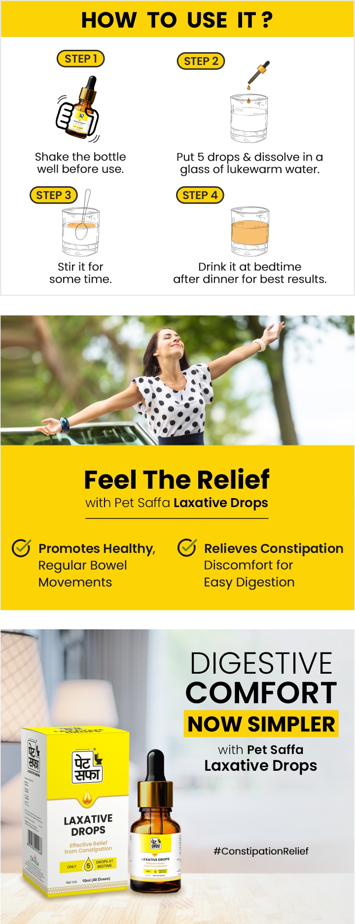 Pet Saffa Laxative Drops